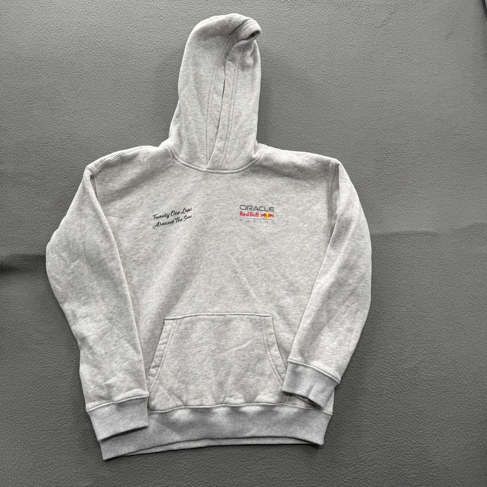 Oracle Red Bull Racing Hoodie Boys 14 Gray Formula 1 Abercrombie Kids Sweatshirt